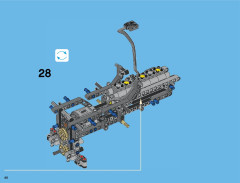 LEGO 42043 instructions page 40 – build guide