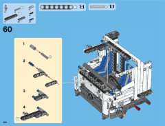 LEGO 42043 instructions page 406 – build guide