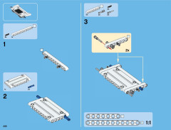 LEGO 42043 instructions page 408 – build guide