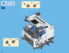 LEGO 42043 instructions page 412 – build guide
