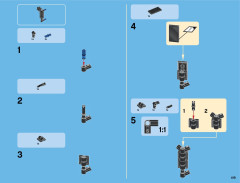 LEGO 42043 instructions page 419 – build guide