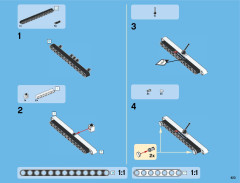 LEGO 42043 instructions page 423 – build guide