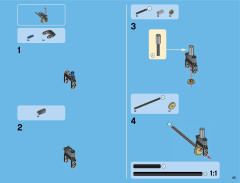 LEGO 42043 instructions page 43 – build guide