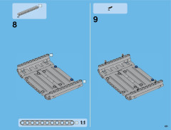 LEGO 42043 instructions page 431 – build guide