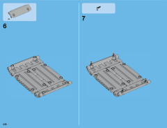 LEGO 42043 instructions page 436 – build guide