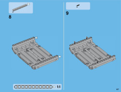 LEGO 42043 instructions page 437 – build guide