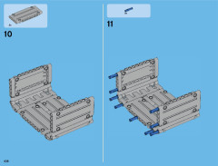 LEGO 42043 instructions page 438 – build guide