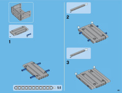 LEGO 42043 instructions page 441 – build guide