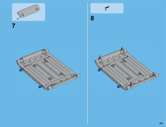 LEGO 42043 instructions page 443 – build guide