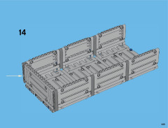 LEGO 42043 instructions page 449 – build guide