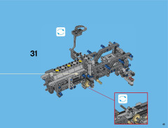 LEGO 42043 instructions page 45 – build guide