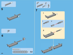 LEGO 42043 instructions page 452 – build guide