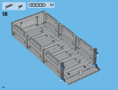 LEGO 42043 instructions page 456 – build guide