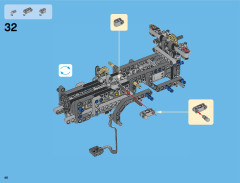 LEGO 42043 instructions page 46 – build guide