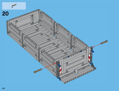 LEGO 42043 instructions page 460 – build guide