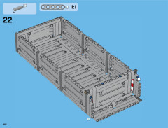 LEGO 42043 instructions page 462 – build guide