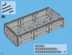 LEGO 42043 instructions page 466 – build guide