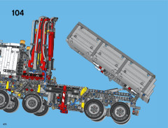 LEGO 42043 instructions page 470 – build guide