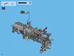 LEGO 42043 instructions page 54 – build guide