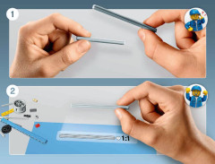 LEGO 42043 instructions page 6 – build guide