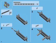 LEGO 42043 instructions page 60 – build guide
