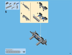 LEGO 42043 instructions page 61 – build guide