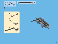 LEGO 42043 instructions page 63 – build guide