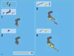 LEGO 42043 instructions page 64 – build guide
