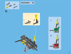 LEGO 42043 instructions page 67 – build guide