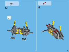 LEGO 42043 instructions page 69 – build guide