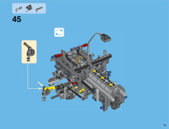 LEGO 42043 instructions page 73 – build guide