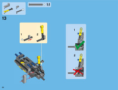 LEGO 42043 instructions page 84 – build guide