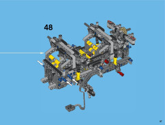 LEGO 42043 instructions page 87 – build guide