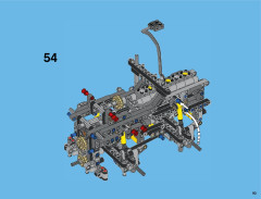 LEGO 42043 instructions page 93 – build guide