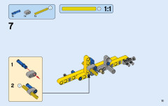 LEGO 42044 instructions page 11 – build guide