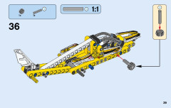 LEGO 42044 instructions page 39 – build guide