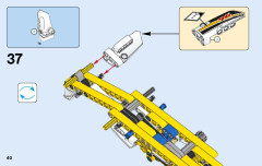 LEGO 42044 instructions page 40 – build guide