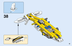 LEGO 42044 instructions page 41 – build guide