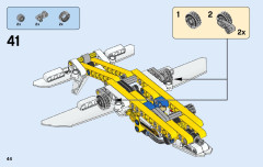 LEGO 42044 instructions page 44 – build guide