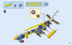LEGO 42044 instructions page 13 – build guide