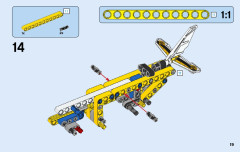 LEGO 42044 instructions page 19 – build guide