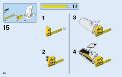 LEGO 42044 instructions page 20 – build guide