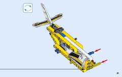 LEGO 42044 instructions page 21 – build guide