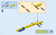 LEGO 42044 instructions page 4 – build guide
