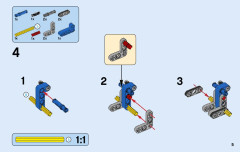 LEGO 42044 instructions page 5 – build guide