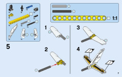 LEGO 42044 instructions page 7 – build guide