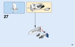 LEGO 42045 instructions page 23 – build guide