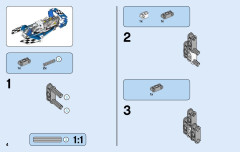 LEGO 42045 instructions page 4 – build guide