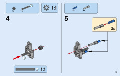 LEGO 42045 instructions page 5 – build guide