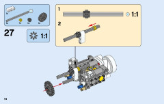 LEGO 42045 instructions page 14 – build guide